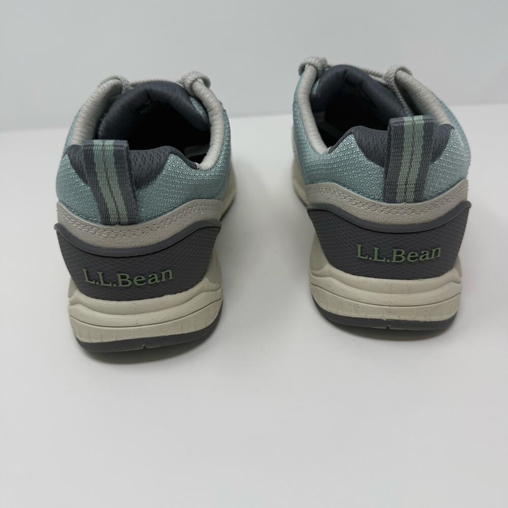 L.L. Bean's Walking Shoes Women's 7 Wide  Blue Grey Hiking Comfort EUC - Picture 8 of 12